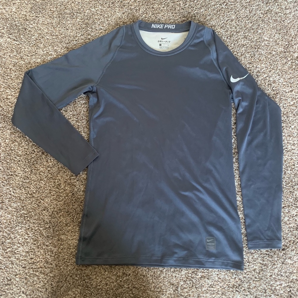 Brand New Men’s Long Sleeve Nike Shirt Navy Blue